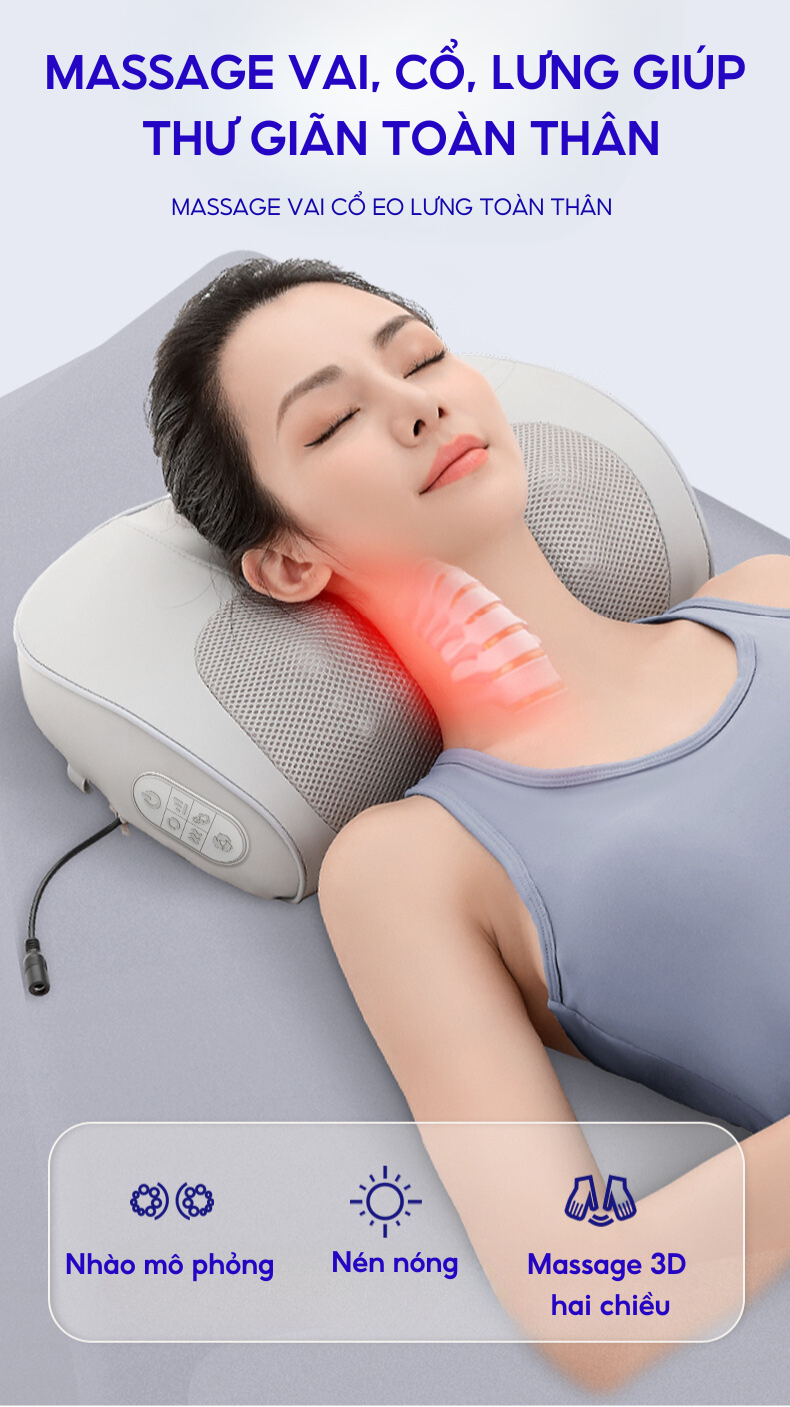 Chế độ nóng - massage thư giãn hiệu quả