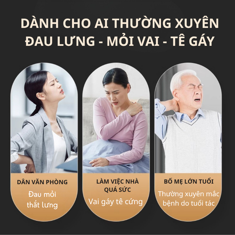 Đối tượng sử dụng Ghế massage toàn thân DELAX GMS05
