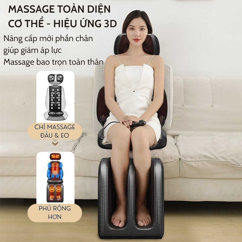 Ghế massage toàn thân DELAX GMS05 - Massage toàn diện