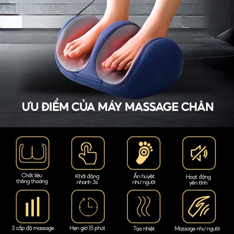 Ưu điểm của máy Massage chân bấm huyệt MSC02