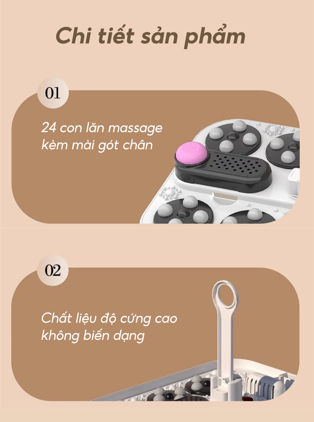 Chi tiết sản phẩm Bồn ngâm chân massage bấm huyệt DELAX BNC02_1