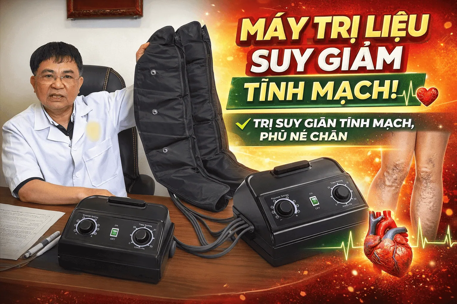Sản phẩm máy massage nén khí MMK01