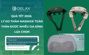 máy massage cổ vai gáy Delax