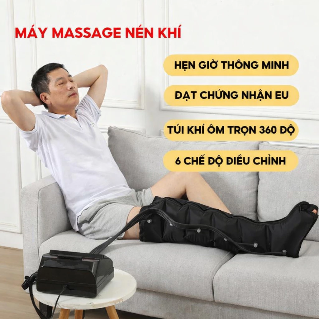 Máy massage chân nén khí Delax MMK01